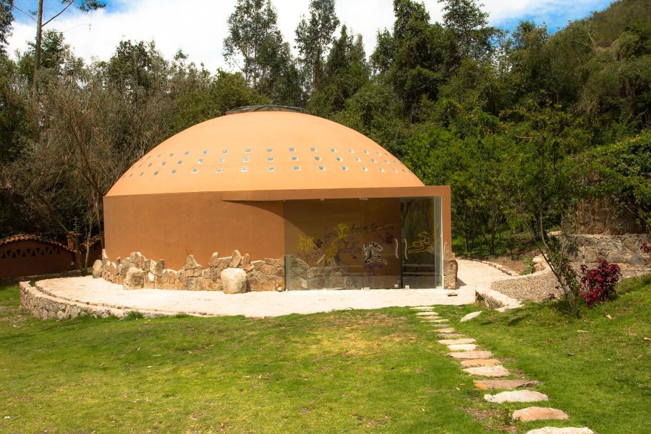 Las Casitas Del Arco Iris Urubamba Eksteriør bilde